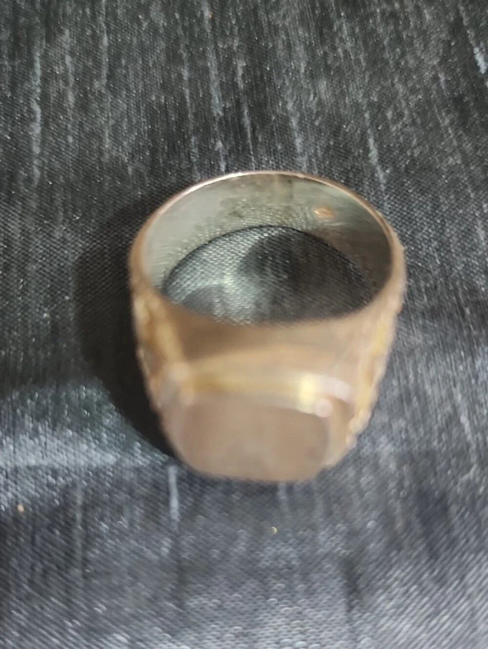 Sterling silver ring, men's signet ring, Star of David jewelry, Magen David ring